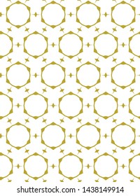 Seamless vector pattern. Background texture in geometric ornamental style.