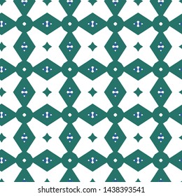 Seamless vector pattern. Background texture in geometric ornamental style.
