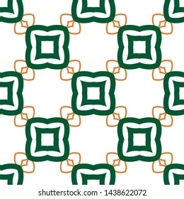 Seamless vector pattern. Background texture in geometric ornamental style.