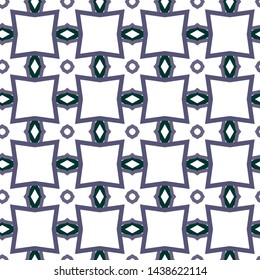 Seamless vector pattern. Background texture in geometric ornamental style.
