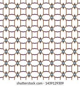 Seamless vector pattern. Background texture in geometric ornamental style.