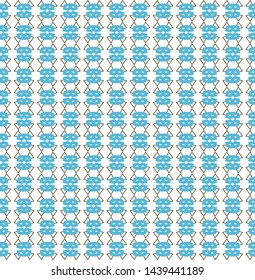 Seamless vector pattern. Background texture in geometric ornamental style.