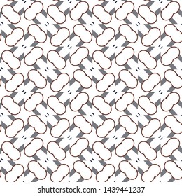 Seamless vector pattern. Background texture in geometric ornamental style.