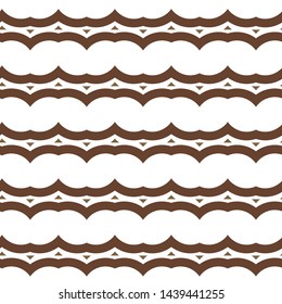 Seamless vector pattern. Background texture in geometric ornamental style.