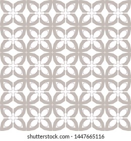 Seamless vector pattern. Background texture in geometric ornamental style.