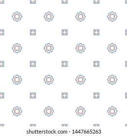 Seamless vector pattern. Background texture in geometric ornamental style.