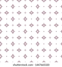 Seamless vector pattern. Background texture in geometric ornamental style.
