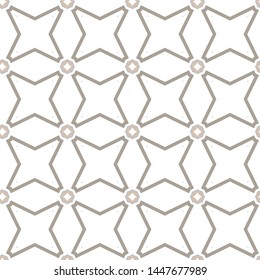 Seamless vector pattern. Background texture in geometric ornamental style.