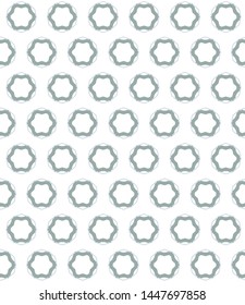 Seamless vector pattern. Background texture in geometric ornamental style.