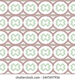 Seamless vector pattern. Background texture in geometric ornamental style.