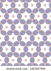Seamless vector pattern. Background texture in geometric ornamental style.
