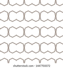 Seamless vector pattern. Background texture in geometric ornamental style.
