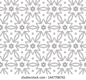 Seamless vector pattern. Background texture in geometric ornamental style.