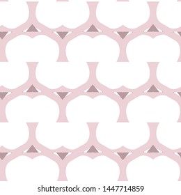 Seamless vector pattern. Background texture in geometric ornamental style.