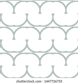 Seamless vector pattern. Background texture in geometric ornamental style.