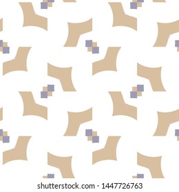 Seamless vector pattern. Background texture in geometric ornamental style.