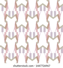 Seamless vector pattern. Background texture in geometric ornamental style.