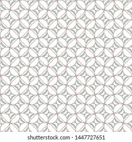 Seamless vector pattern. Background texture in geometric ornamental style.