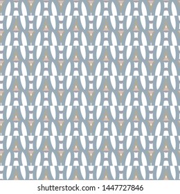 Seamless vector pattern. Background texture in geometric ornamental style.