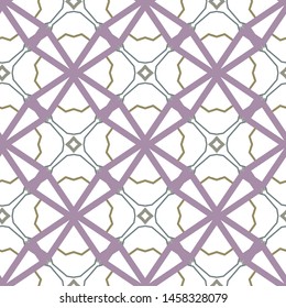 Seamless vector pattern. Background texture in geometric ornamental style.