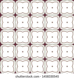 Seamless vector pattern. Background texture in geometric ornamental style.