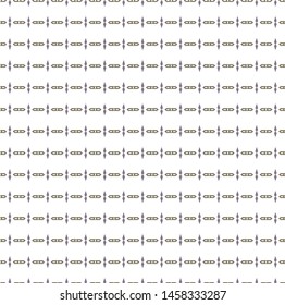 Seamless vector pattern. Background texture in geometric ornamental style.