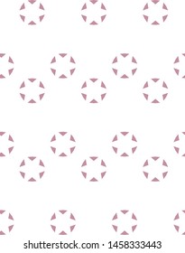 Seamless vector pattern. Background texture in geometric ornamental style.