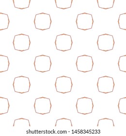 Seamless vector pattern. Background texture in geometric ornamental style.