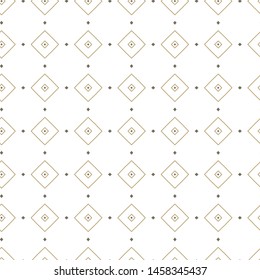 Seamless vector pattern. Background texture in geometric ornamental style.