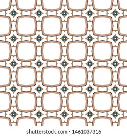 Seamless vector pattern. Background texture in geometric ornamental style.