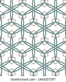 Seamless vector pattern. Background texture in geometric ornamental style.