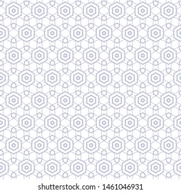 Seamless vector pattern. Background texture in geometric ornamental style.