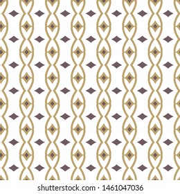 Seamless vector pattern. Background texture in geometric ornamental style.