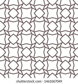 Seamless vector pattern. Background texture in geometric ornamental style.