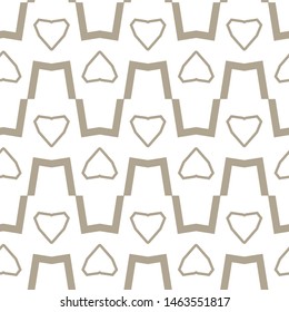 Seamless vector pattern. Background texture in geometric ornamental style.