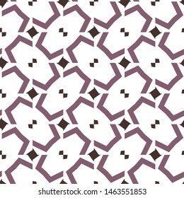 Seamless vector pattern. Background texture in geometric ornamental style.