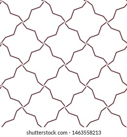 Seamless vector pattern. Background texture in geometric ornamental style.