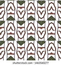 Seamless vector pattern. Background texture in geometric ornamental style.