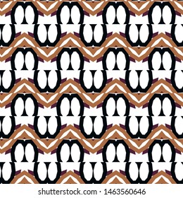 Seamless vector pattern. Background texture in geometric ornamental style.