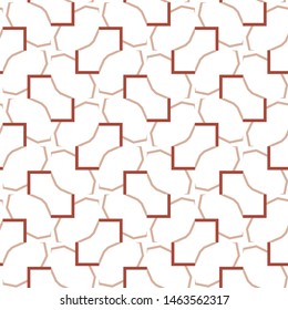 Seamless vector pattern. Background texture in geometric ornamental style.
