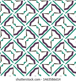 Seamless vector pattern. Background texture in geometric ornamental style.
