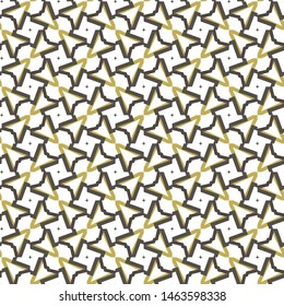 Seamless vector pattern. Background texture in geometric ornamental style.