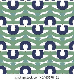 Seamless vector pattern. Background texture in geometric ornamental style.