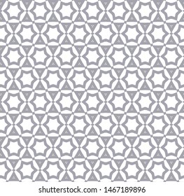 Seamless vector pattern. Background texture in geometric ornamental style.