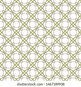 Seamless vector pattern. Background texture in geometric ornamental style.