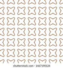 Seamless vector pattern. Background texture in geometric ornamental style.