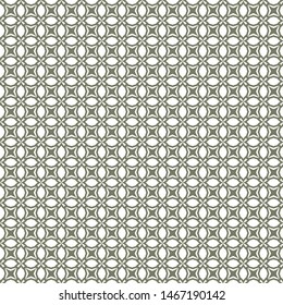 Seamless vector pattern. Background texture in geometric ornamental style.