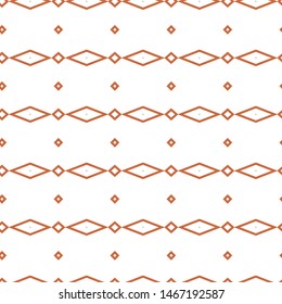 Seamless vector pattern. Background texture in geometric ornamental style.