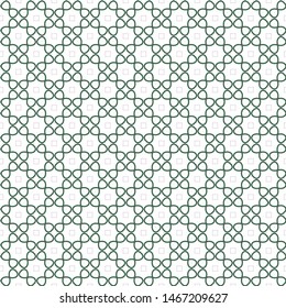 Seamless vector pattern. Background texture in geometric ornamental style.