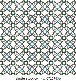 Seamless vector pattern. Background texture in geometric ornamental style.